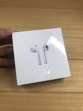 Apple Wireless Earbuds in White Box